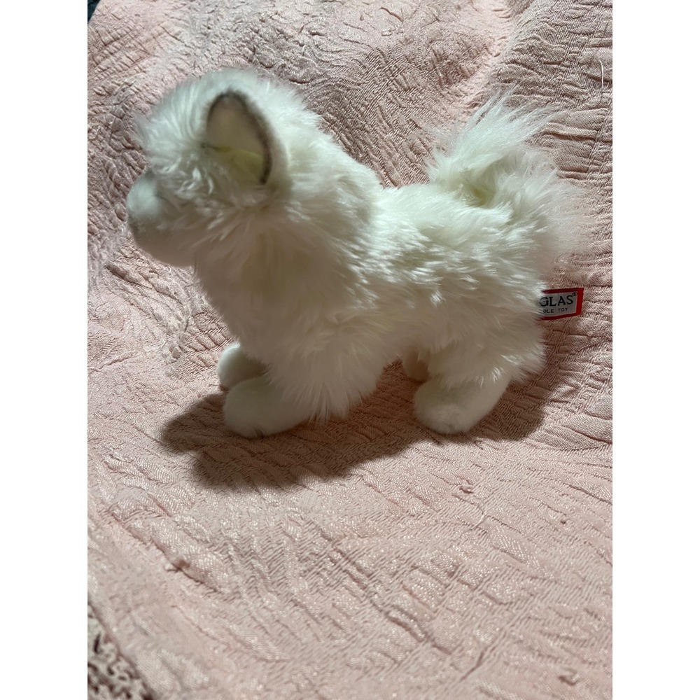 Douglas Cuddle Toy White Plush Dog Samoyed American Eskimo Stuffed Animal